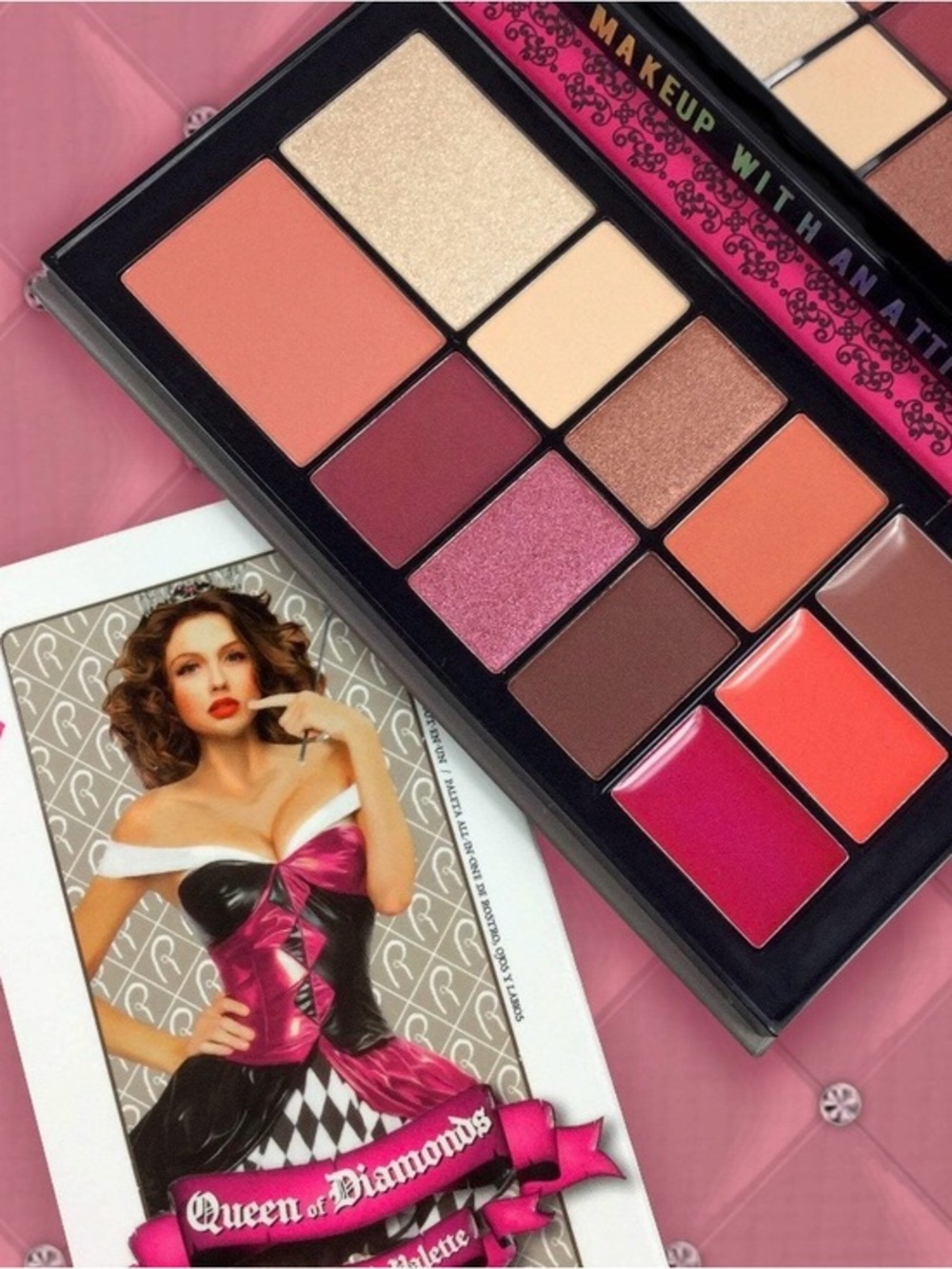 Rude QUEEN OF DIAMONDS Multi-Shade Women Makeup